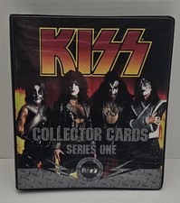 KISS Collector Card Series One 1997 Official Binder With Cards 1-90 Vintage picture