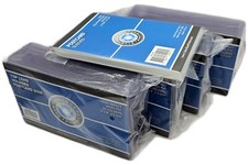 (100 of Each) CSP Postcard Size Toploaders Rigid Holders and Soft Poly Sleeves picture