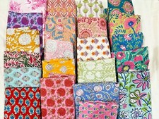 100 Mix Vintage Florals pre cut charm pack 5