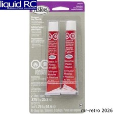Testors 290278 Cement Value Pack (2) 7/8 Fl Oz Tubes picture