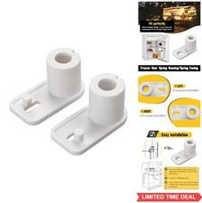 RV Refrigerator Freezer Door Spring Housing Left Right Pair Dometic Replacement picture