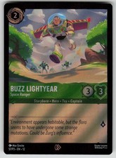 Buzz Lightyear Space Ranger Foil Promo 57/P3 AMC Toy Story 5 Disney Lorcana NM picture