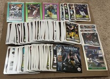 Huge 2026 Bowman Chrome Football Card Lot RC Rookie Numbered Colored Parallel picture