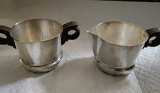 Rare Antique WILLIAM SPRATLING Silver Sugar And Creamer Mexico picture