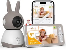 ieGeek 2K HD PTZ Baby Monitor, 5