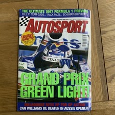 AUTOSPORT magazine March 1997 picture