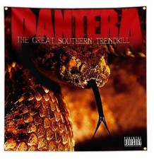 PANTERA 4' X 4' BANNER FLAG THE GREAT SOUTHERN TRENDKILL picture
