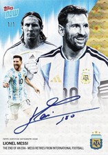 2026 End of an Era Topps Now LIONEL MESSI Lmtd Ed PRE-SALE - Chance at 1/1 💥 picture