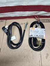 2pck HDX HD#601-004 6 ft. 10/4 30 Amp 4-Prong Dryer Power Cord picture