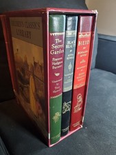 Vintage Children's Classics Library - Black Beauty Heidi Secret Garden 1986 HC picture