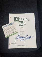 Giancarlo Esposito Signed Breaking Bad Script “Gus” ACOA Witnessed Autograph picture