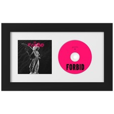 CD Frame, 6.7x12.2 Wall Display, Black, Pack of 1 picture