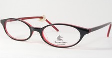 Renaissance RE-10487 C4 Black /Red UNIQUE RARE EYEGLASSES GLASSES 49-17-140mm picture