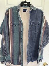 Wrangler Brushpopper Western Vintage Shirt 16.5-35 Large picture