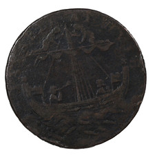 England 1794 Kent Hythe Lutwyche's R. Shipdens Halfpenny Conder Token D&H-31 picture
