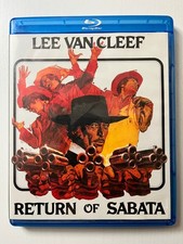 RETURN OF SABATA Blu-ray 1972 Lee Van Cleef Kino Lorber OOP Rare Western picture