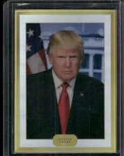 DONALD TRUMP 2023 Pieces Of The Past Presidential Edition Portraits Gold #304 picture