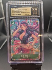 Nico Robin P-111 Cgc Pristine 10 Meet Up November picture