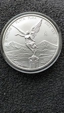2023 MEXICO 5 onza LIBERTAD SILVER COIN, BU  picture