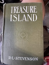 Treasure Island Robert Louis Stevenson Hardcover 1910 picture