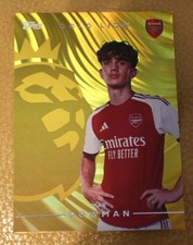 GOLD LION MAX DOWMAN ARSENAL TOPPS 2026 / 2027 ORIGINAL TRADING CARD picture