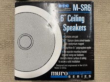 Pair of (2) BIC M-SR6 Muro Architectural Series Speakers (BRAND NEW IN BOX) picture