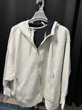 Old Navy Women’s 4X NWT Textured Waffle Knit Full Zip Hoodie Jacket - Plus  size picture