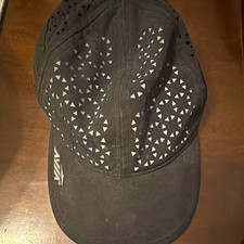 Black Geometric Breathable Baseball Cap Hat One Size Unisex Adults Casual picture