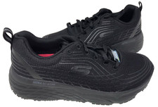 Skechers Women's Work Max Cushioning Elite SR Lace Up Black Size:7.5 118D picture