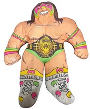Vintage 1990 Tonka WWF Ultimate Warrior Wrestling Buddy 22” Plush WWE picture