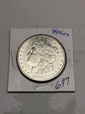 1886-S Morgan Silver $1 Dollar, XF/AU, Key Rare Date picture