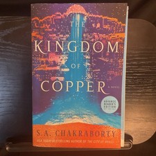 Kingdom Of Copper S. A. Chakraborty 1st Edition Uncorrected ARC PB Harper Collin picture