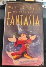 Disney's Classic 1940's Film Fantasia (VHS 1991) Complete With Inserts picture