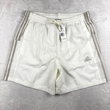 NWT Adidas Chelsea Shorts Mens XL Off White Lined 7
