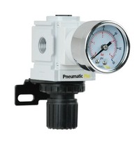 PneumaticPlus PPR2 N02BG 4 Miniature Air Pressure Regulator 1/4 NPT  Gauge Brac picture