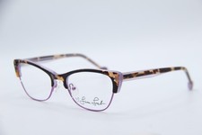 NEW LISA LOEB CLASSIQUE EYES ON ME C2 TORTOISE/MAUVE AUTHENTIC EYEGLASSES 51-17 picture