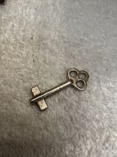 New Ilco 25B Uncut Key Blank Solid Barrel Steel Skeleton Key Silver Colored Bit picture