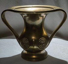 Antique 1860's Late Edo Period Bronze Mimikuchi Flying Handles 4.5