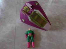 Vintage 1984 Kenner Super Powers Lex Soar 7 with Lex Luthor- Incomplete picture