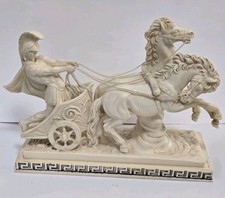 Vintage Roman Chariot Sculpture Amilcare Santini 16