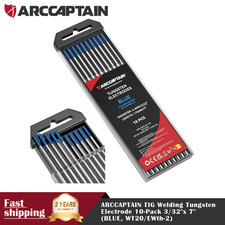 ARCCAPTAIN TIG Tungsten, TIG Welding Tungsten Electrode Blue 2% Lanthanated picture