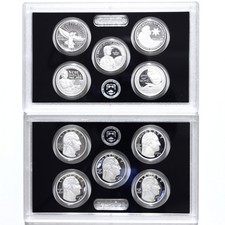 2022 S American Women Quarter 99.9% Silver Proof Set No Box or COA 5 Coins picture