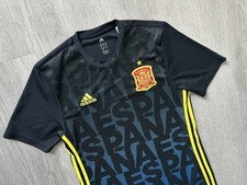 2015-16 Adidas Spain Team Training Jersey Football Soccer Shirt Men Size Medium picture