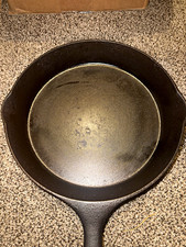 Vintage Wagner National No. 9 11” Cast Iron Skillet 1359A Fire Damage picture