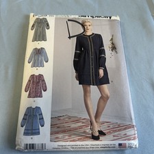 Simplicity Pattern 8689 Boho Tunic , Mini Dress Or Midi Dress Peasant Style picture