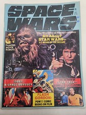 Vintage Original Oct. 1977 SPACE WARS Sci Fi Magazine with STAR WARS Cover picture