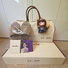 BTS- V (TH Kim) Boston Bag with Hirono (V's Lucky Charm) Limited Edition picture