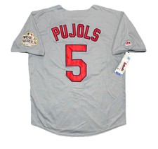 Albert Pujols St. Louis Cardinals 2011 World Series Road Jersey Men's Large picture