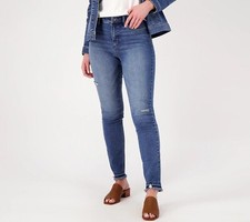 Candace Cameron Bure Petite Straight Leg Release Hem Jean - Size 18WP a601125 picture