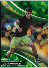 2025 Topps Chrome Sapphire Edition #173 Juan Manuel Cerundolo #/75 picture